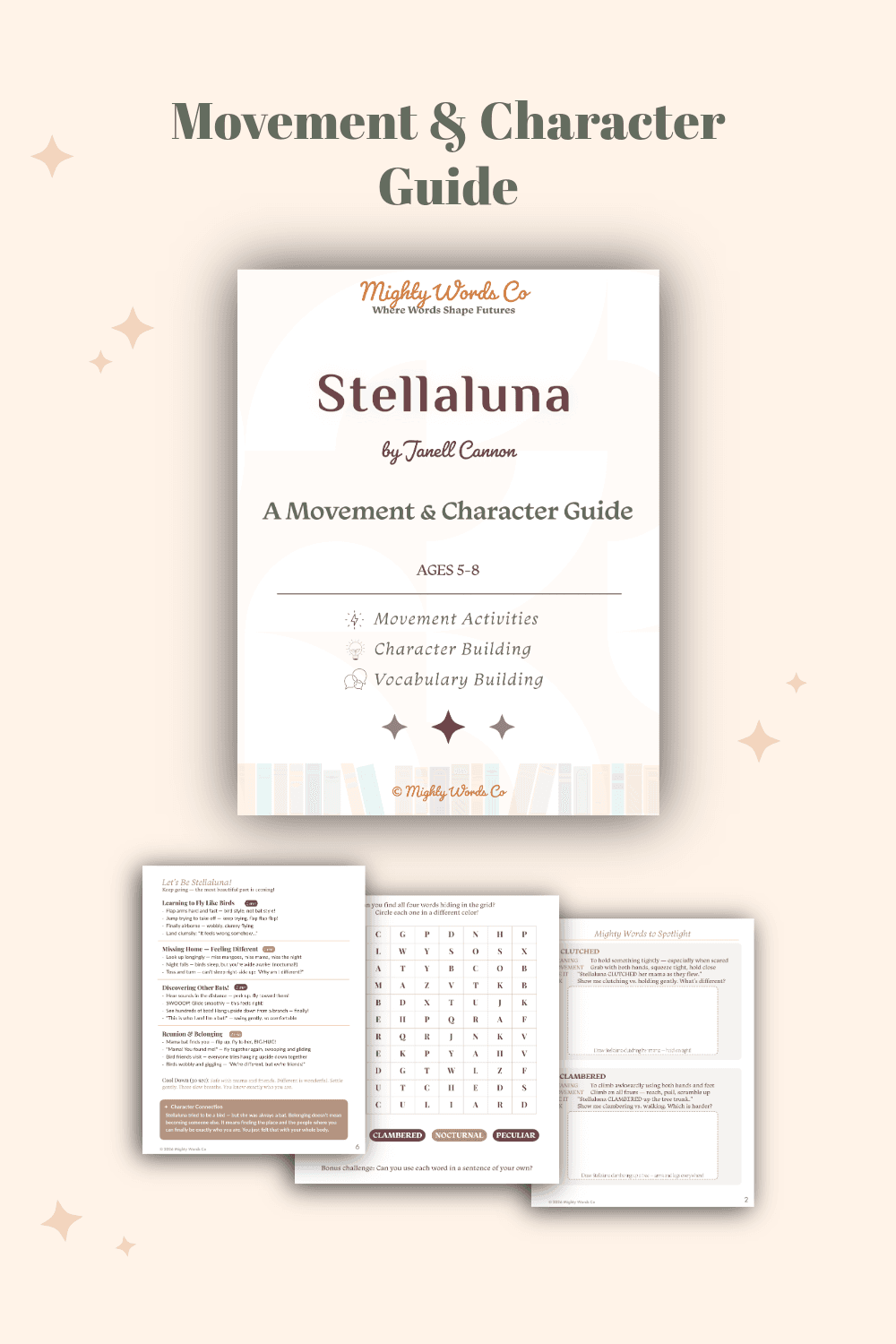 Stellaluna — Movement & Character Guide