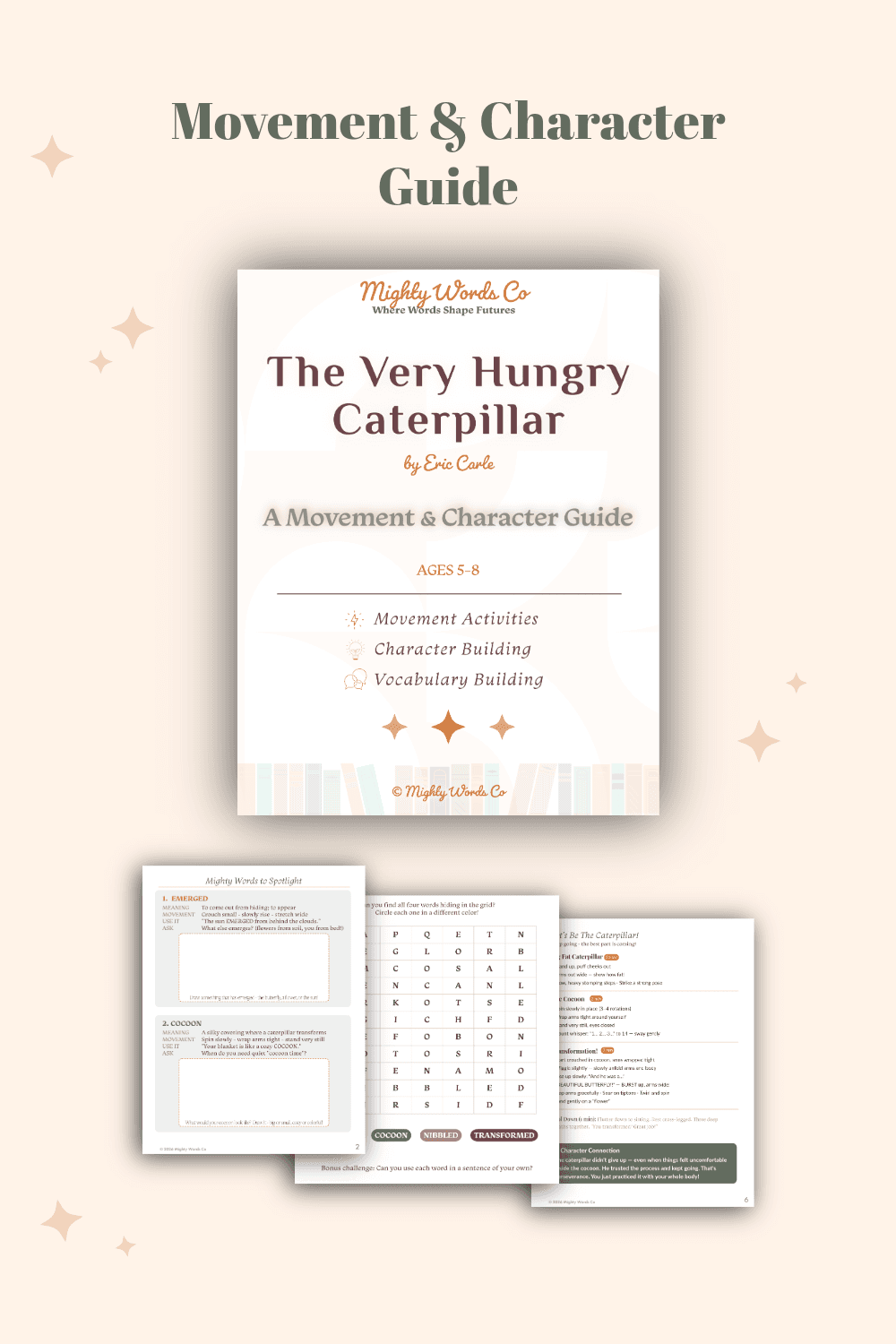 The Very Hungry Caterpillar — Movement & Character Guide
